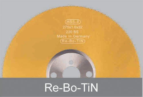 Re-Bo 钛涂层金属圆锯片